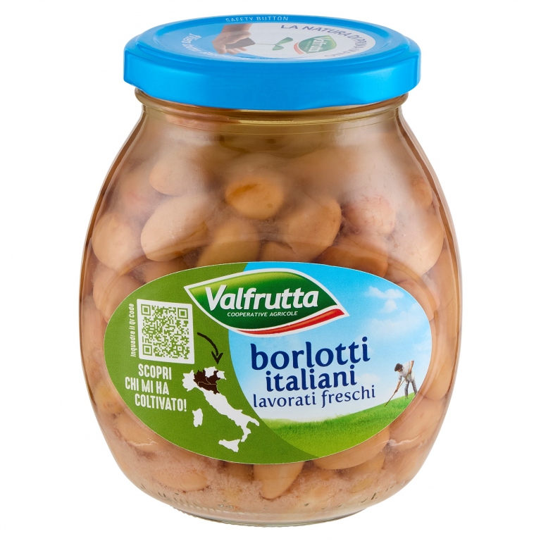 VALFRUTTA BORLOTTI ITALIANI LAVORATI FRESCHI 360 G