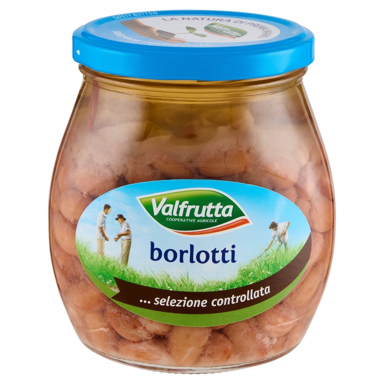 VALFRUTTA BORLOTTI ITALIANI LAVORATI FRESCHI 570 G