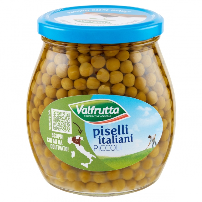 VALFRUTTA PISELLI ITALIANI PICCOLI 560 G