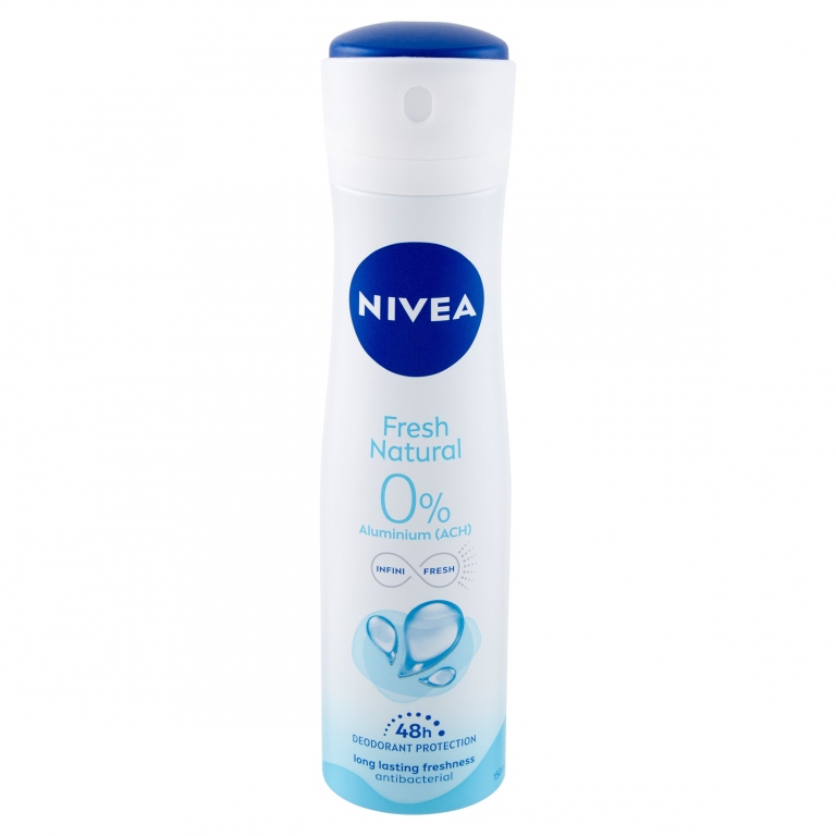 NIVEA DEODORANT FRESH NATURAL 150 ML