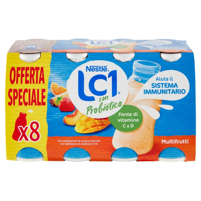 NESTLE LC1 VITAL MULTIFRUTTI 8 X 90 G