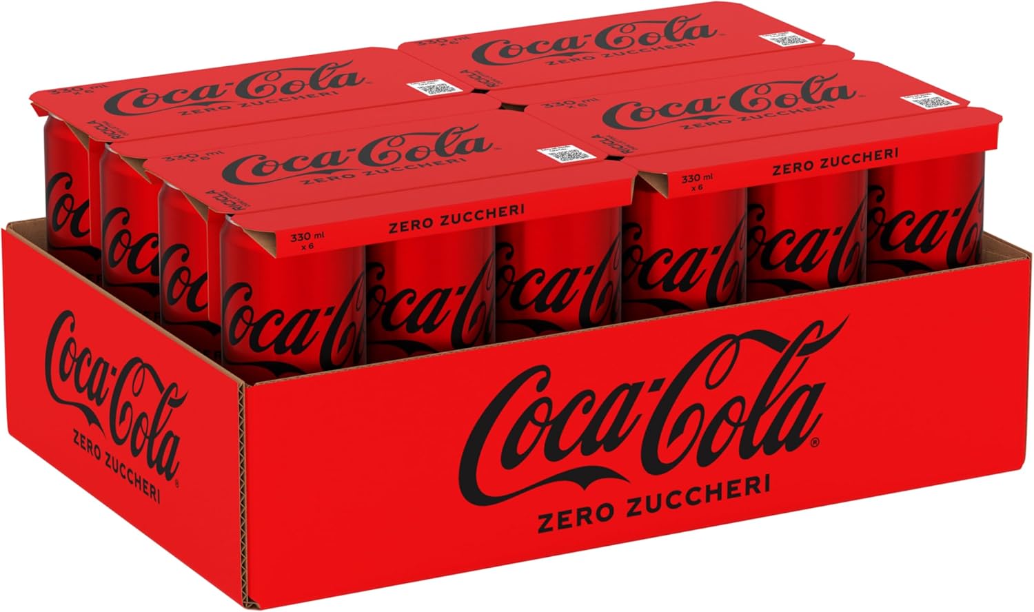 COCA-COLA ZERO ZUCCHERI ZERO CALORIE LATTINA 330 ML