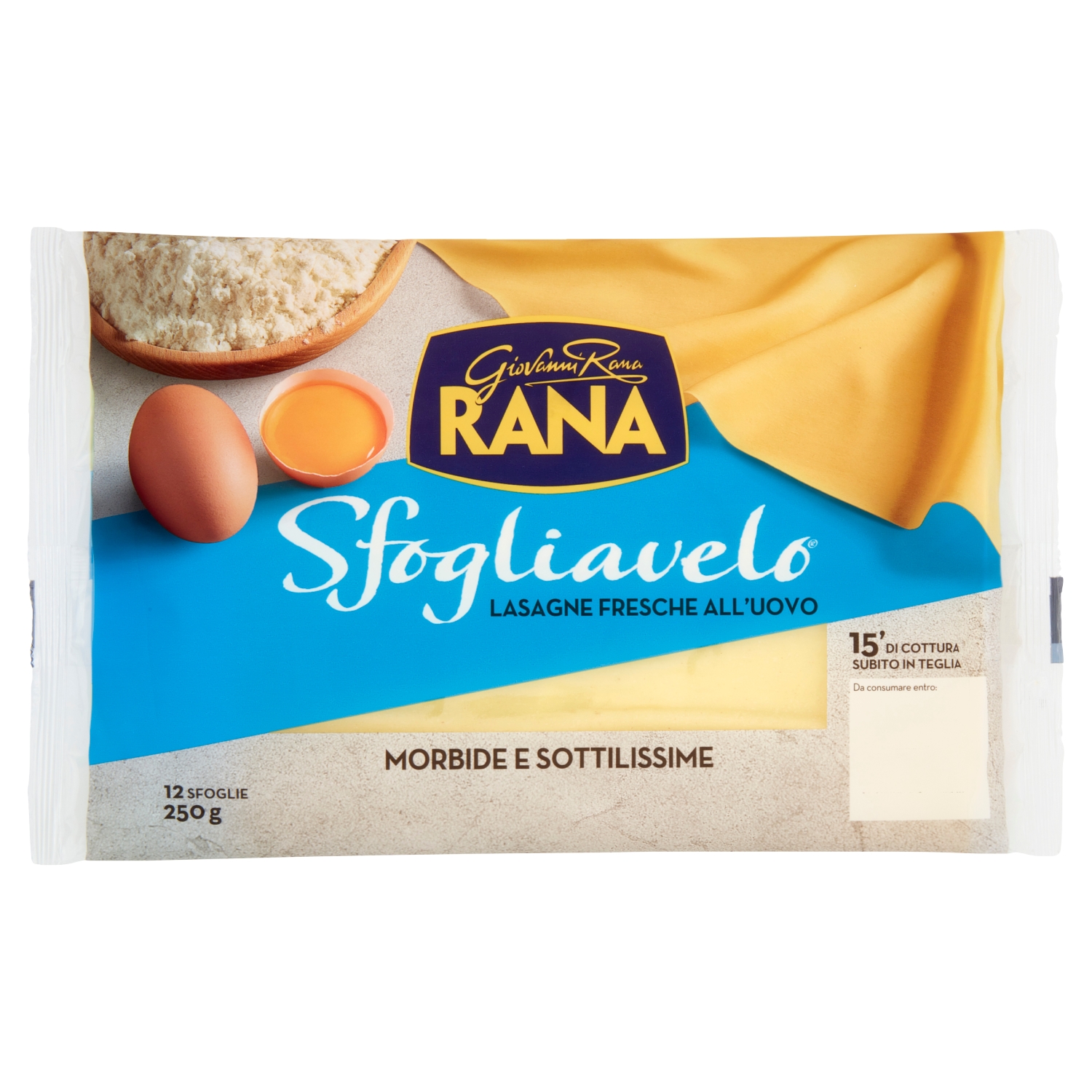 RANA SFOGLIAVELO LASAGNE FRESCHE ALL'UOVO GR.250