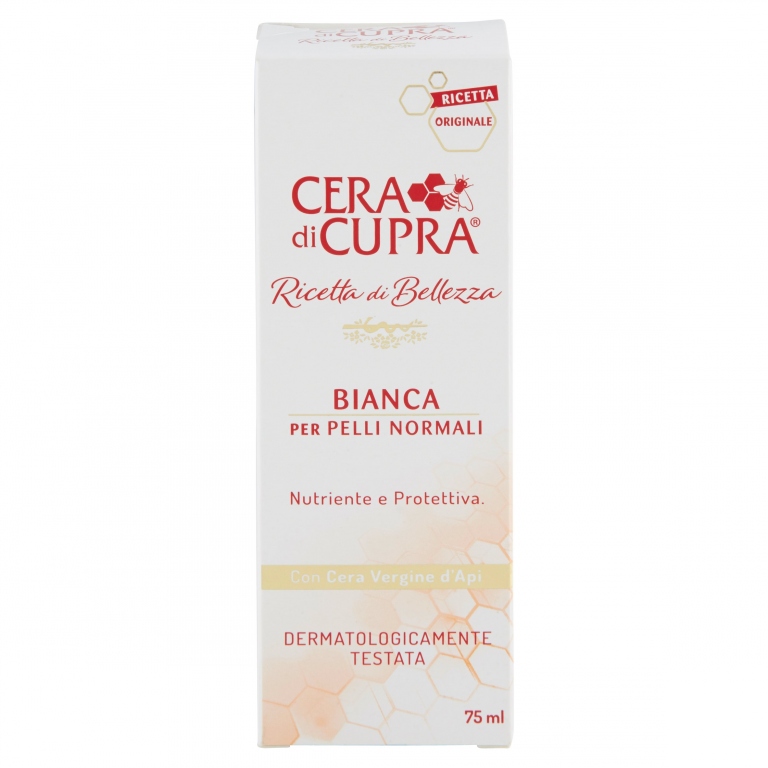 CERA DI CUPRA RICETTA DI BELLEZZA BIANCA PER PELLI NORMALI 75 ML