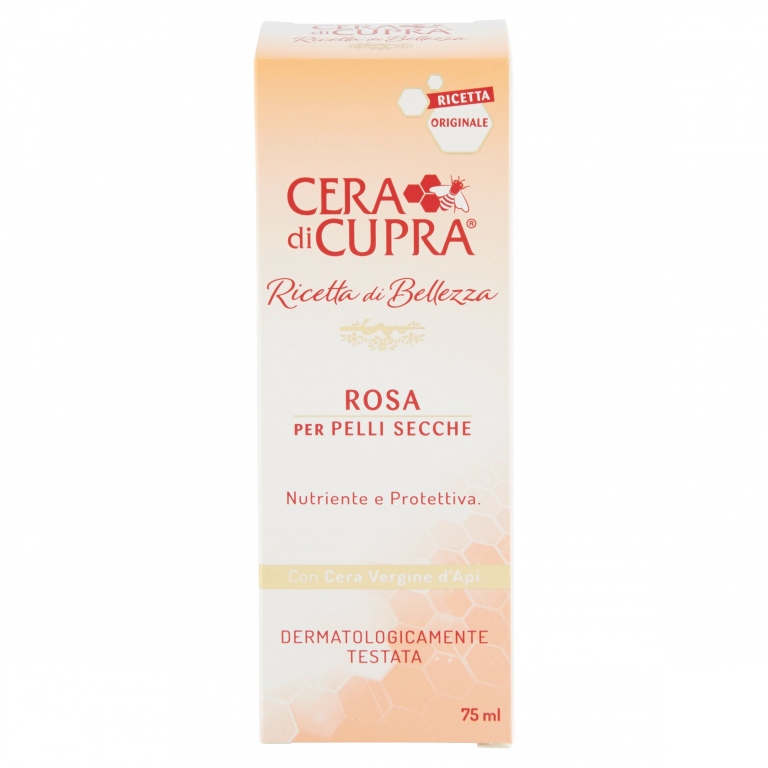 CERA DI CUPRA RICETTA DI BELLEZZA ROSA PER PELLI SECCHE 75 ML