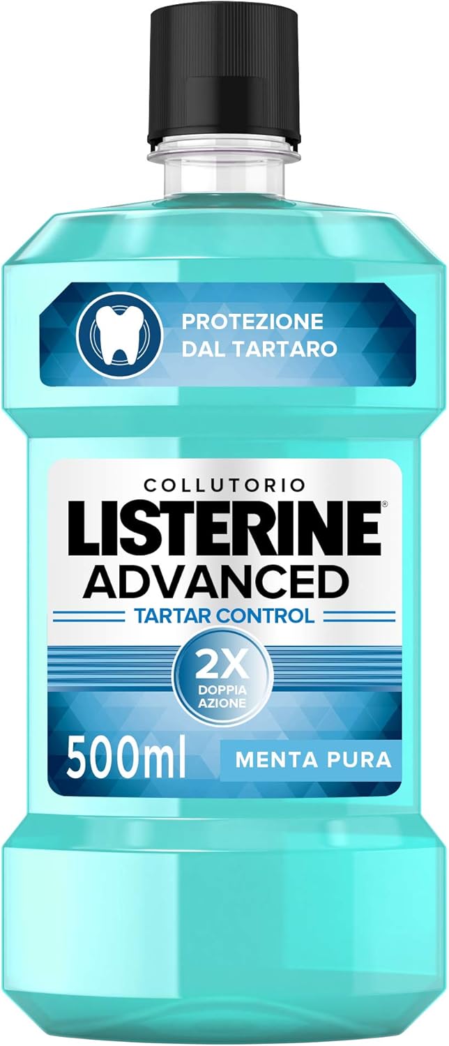 LISTERINE ADVANCED TARTAR CONTROL 500 ML + DIFESA DENTI E GENGIVE 95 ML