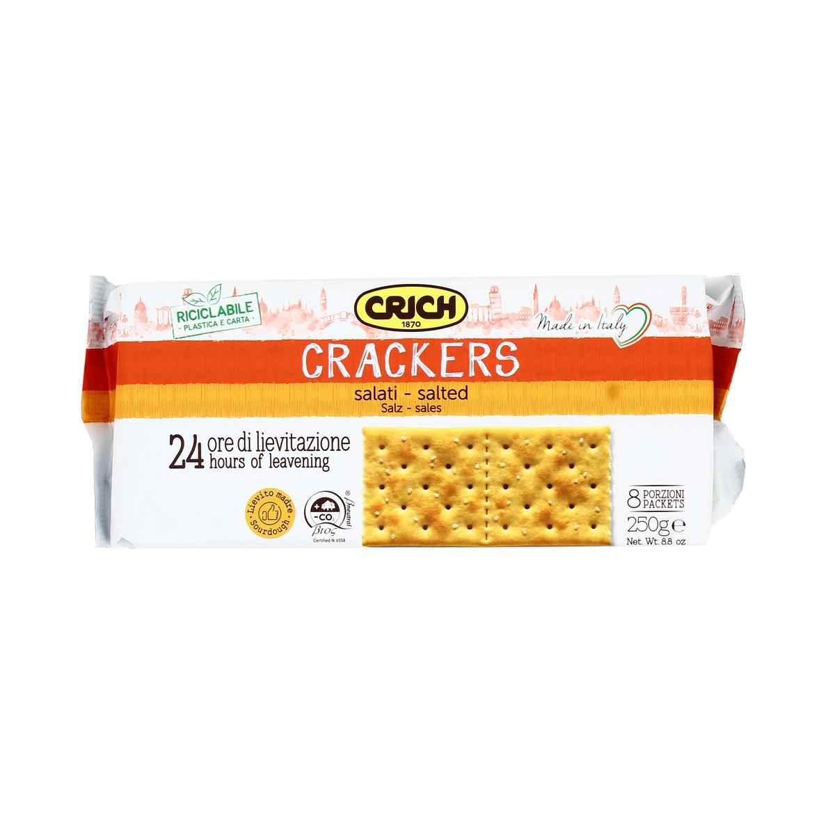CRACKERS CRICH SALATI GR250