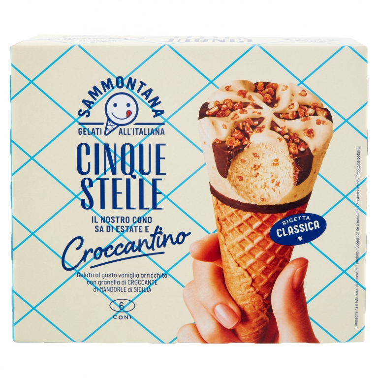 SAMMONTANA CINQUE STELLE CROCCANTINO 6 X 75 G
