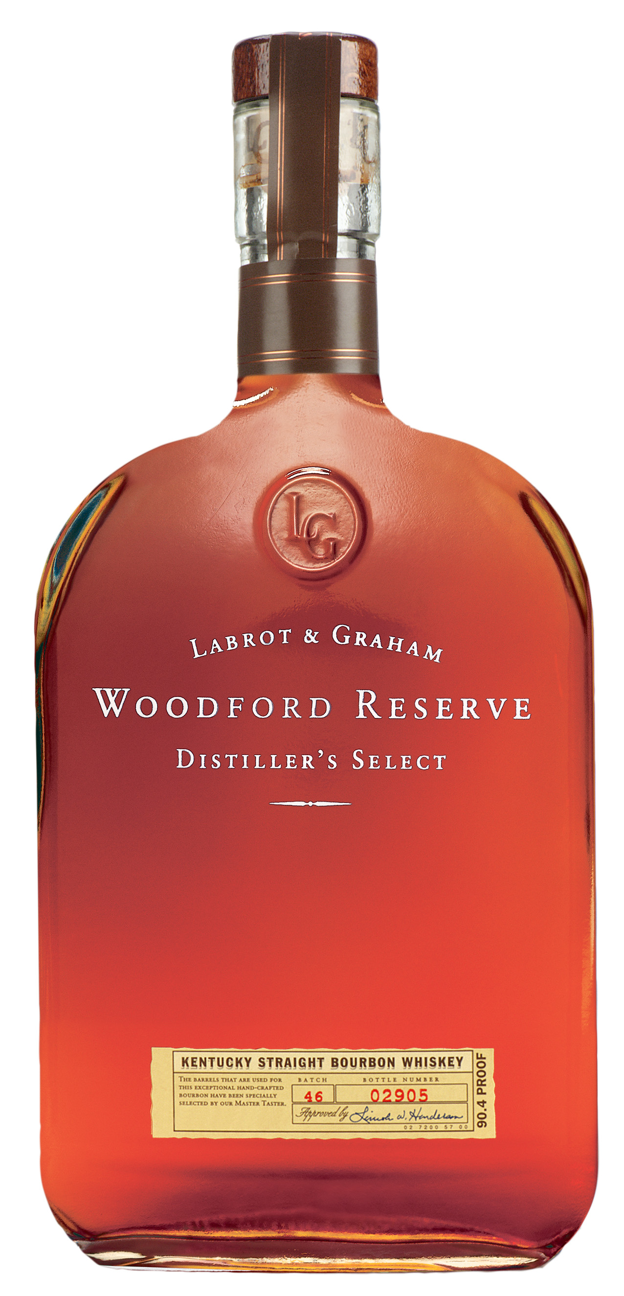 WOODFORD RESERVE DISTILLER'S SELECT KENTUCKY STRAIGHT BOURBON WHISKEY 70 CL