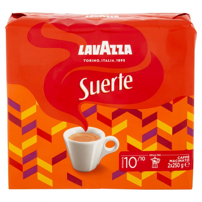 LAVAZZA, SUERTE CAFFE MACINATO - 2 X 250 G