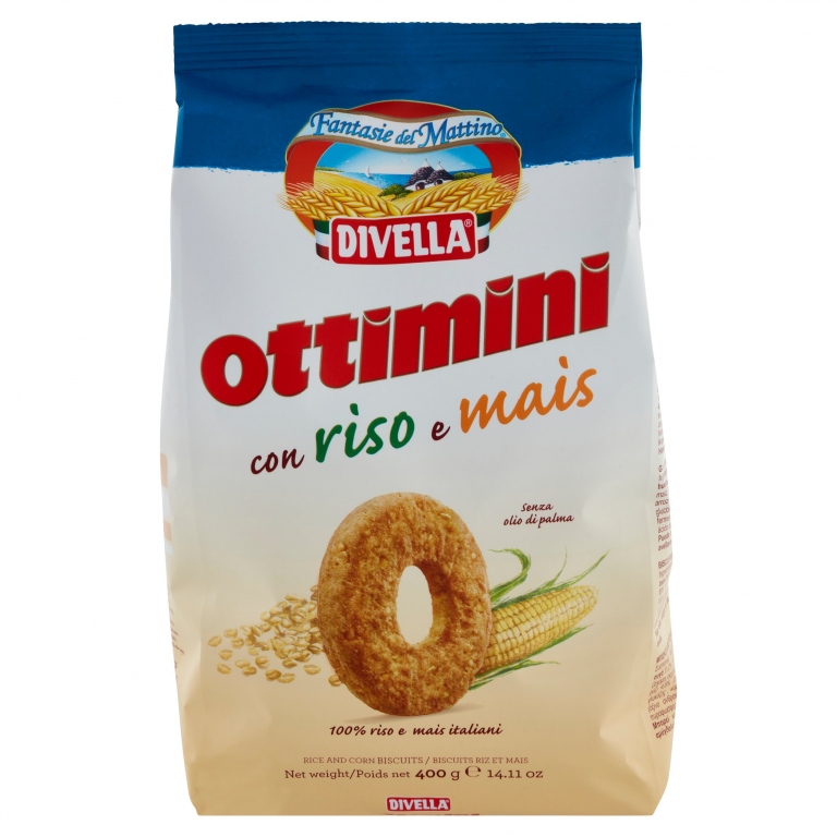 DIVELLA FANTASIE DEL MATTINO OTTIMINI CON RISO E MAIS 400 G