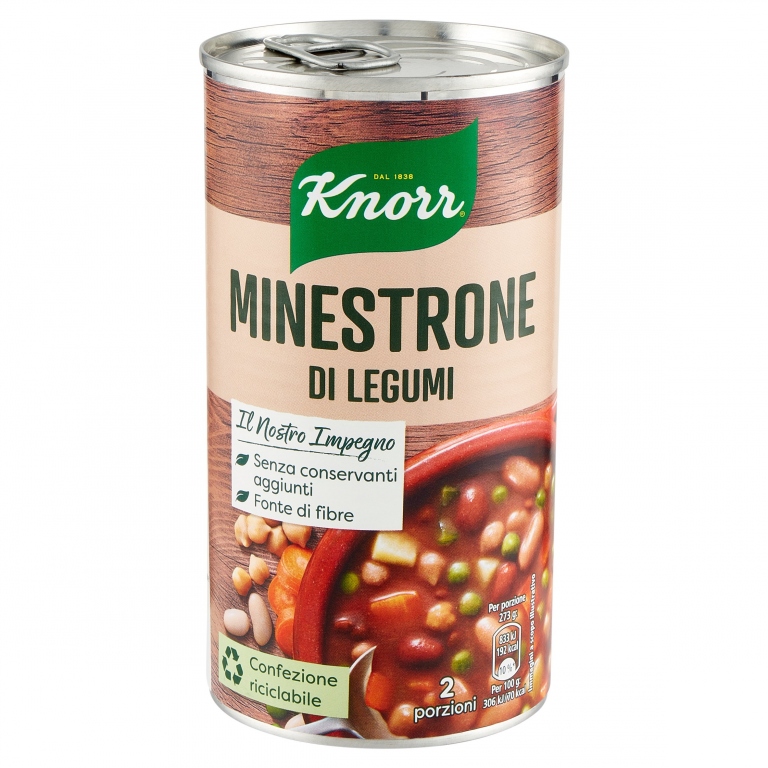KNORR SEGRETI DELLA NONNA MINESTRONE DI LEGUMI 500 G