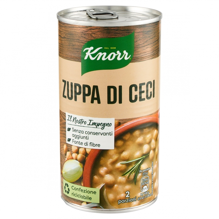 KNORR SEGRETI DELLA NONNA ZUPPA DI CECI 500 G