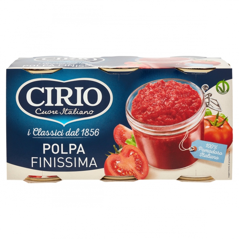 CIRIO I CLASSICI DAL 1856 POLPA FINISSIMA 3 X 400 G