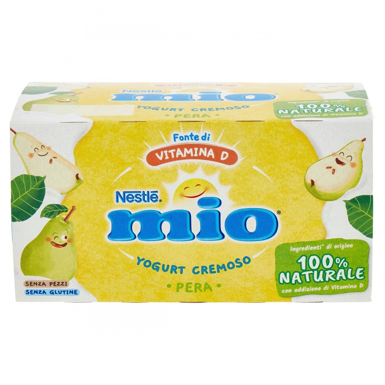 NESTLE MIO YOGURT CREMOSO PERA 2 X 125 G