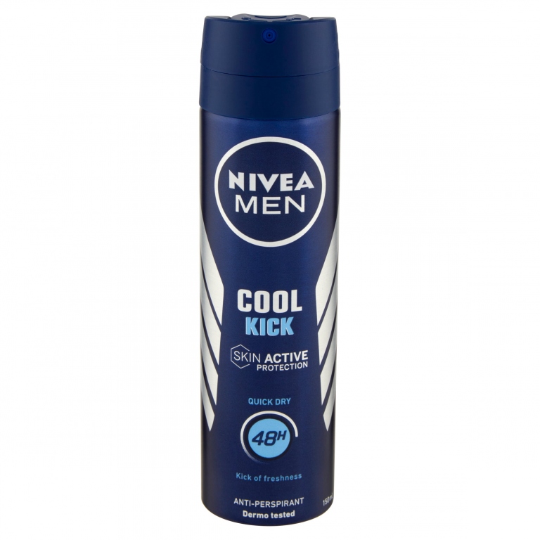 NIVEA MEN DEODORANT ANTI-PERSPIRANT COLL KICK 150 ML
