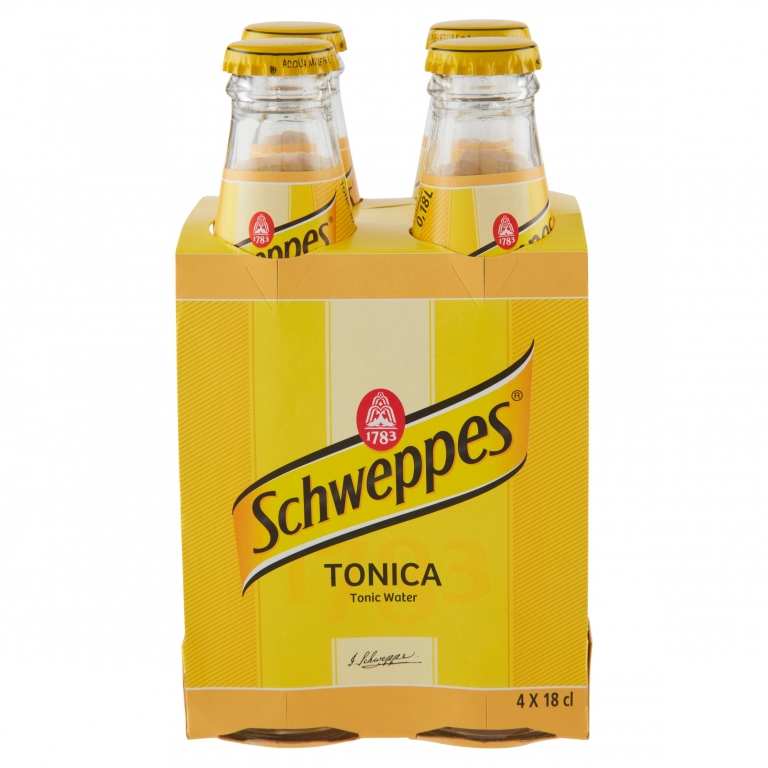 SCHWEPPES TONICA 0,18 L OW X 4