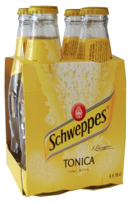 SCHWEPPES TONICA 0,18 L OW X 4