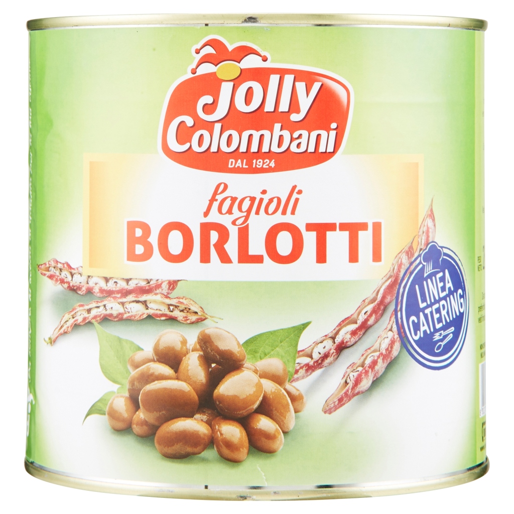 JOLLY COLOMBANI LINEA CATERING FAGIOLI BORLOTTI 2600 G
