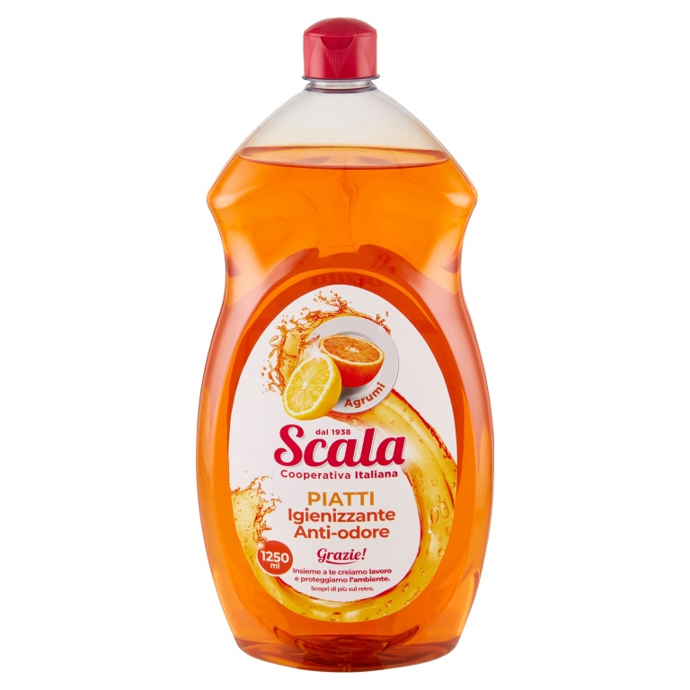 SCALA PIATTI ANTIODORI CON ESSENZA DI AGRUMI 1250 ML