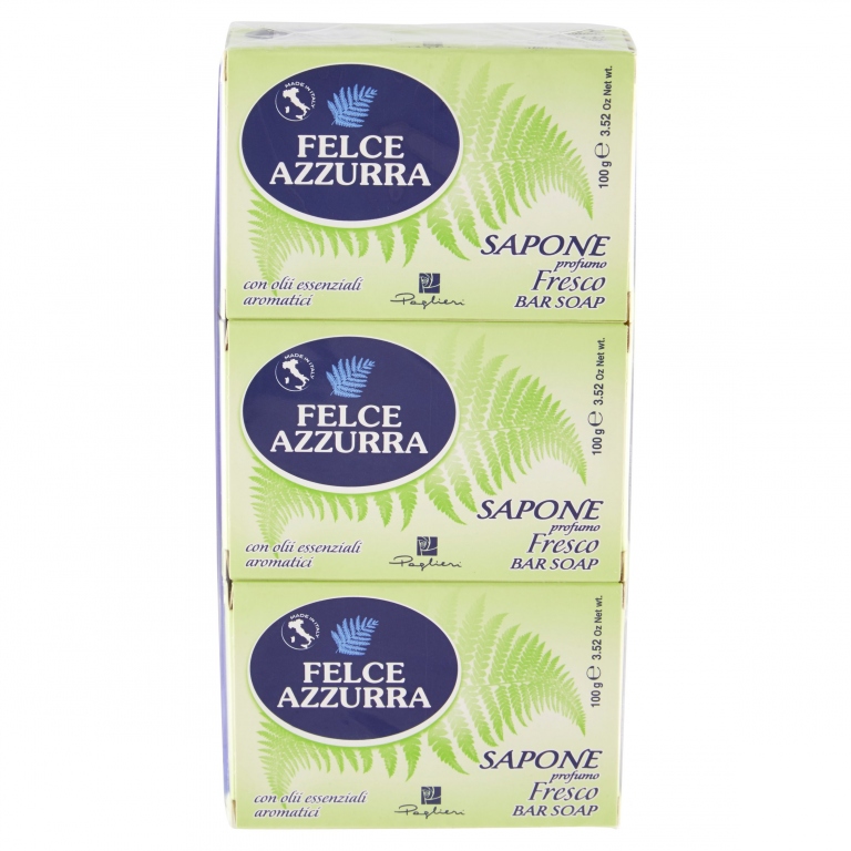 FELCE AZZURRA SAPONE PROFUMO FRESCO 3 X 100 G