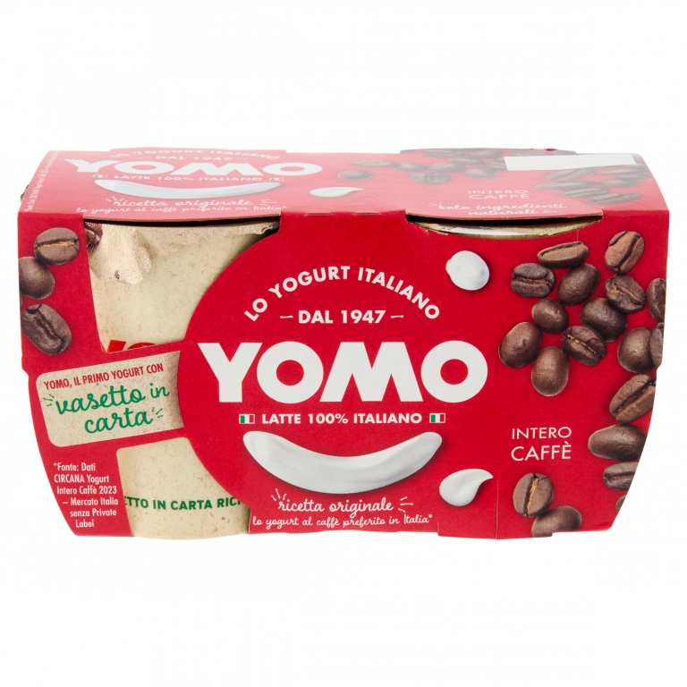 YOMO YOGURT INTERO CON CAFFE 2 X 125 G