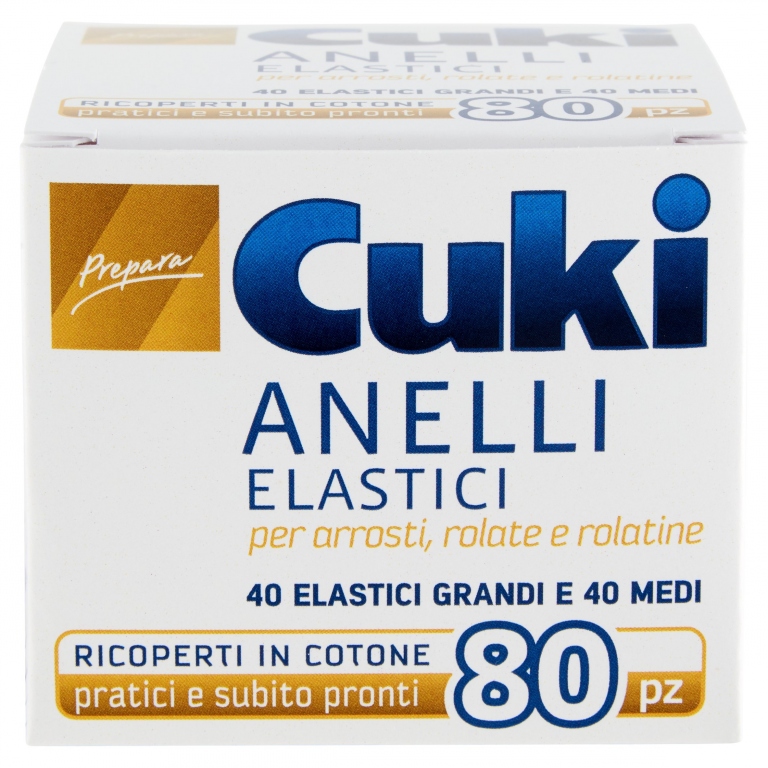 CUKI PREPARA ANELLI ELASTICI (80 PZ)