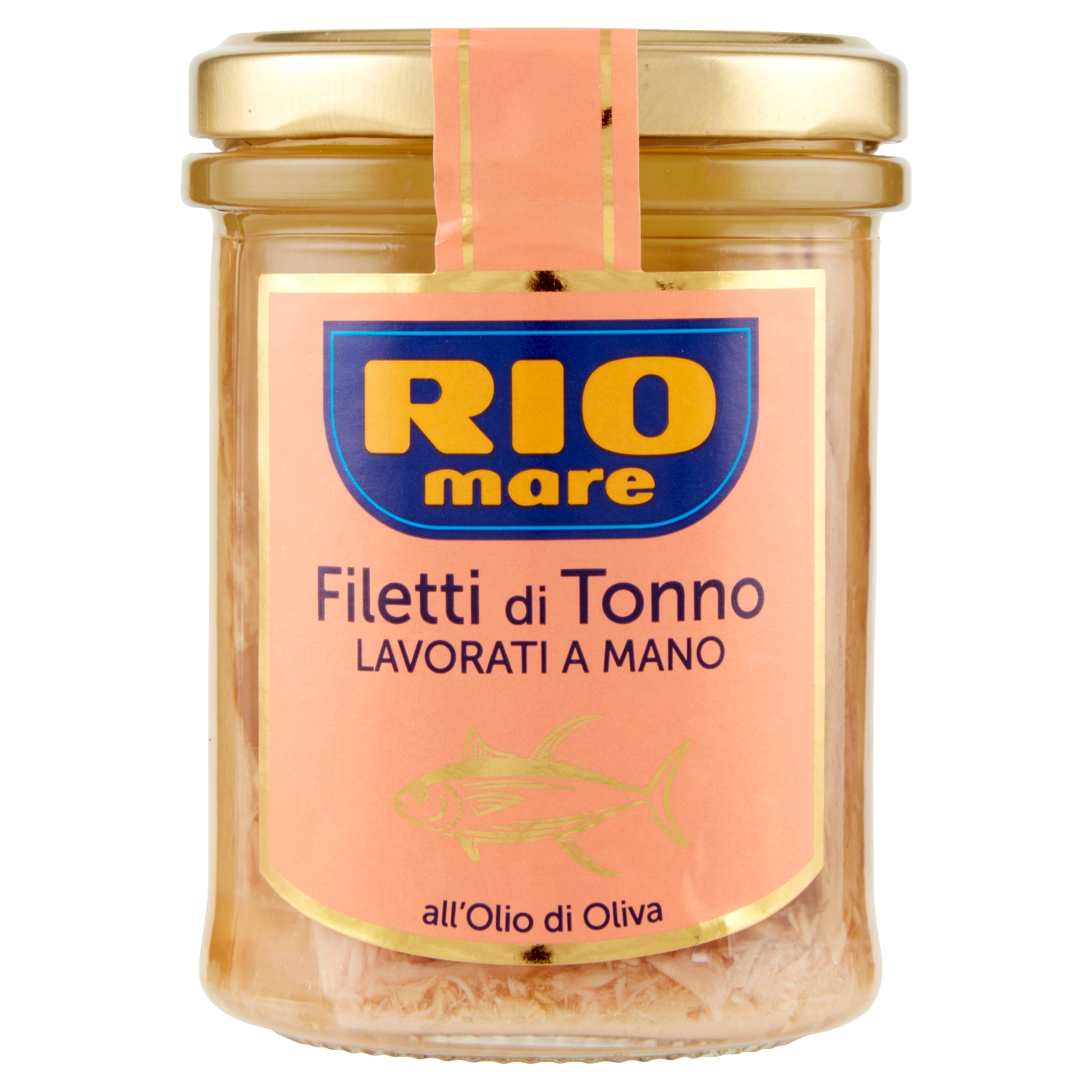 RIO MARE FILETTI DI TONNO LAVORATI A MANO ALL'OLIO DI OLIVA 180 G