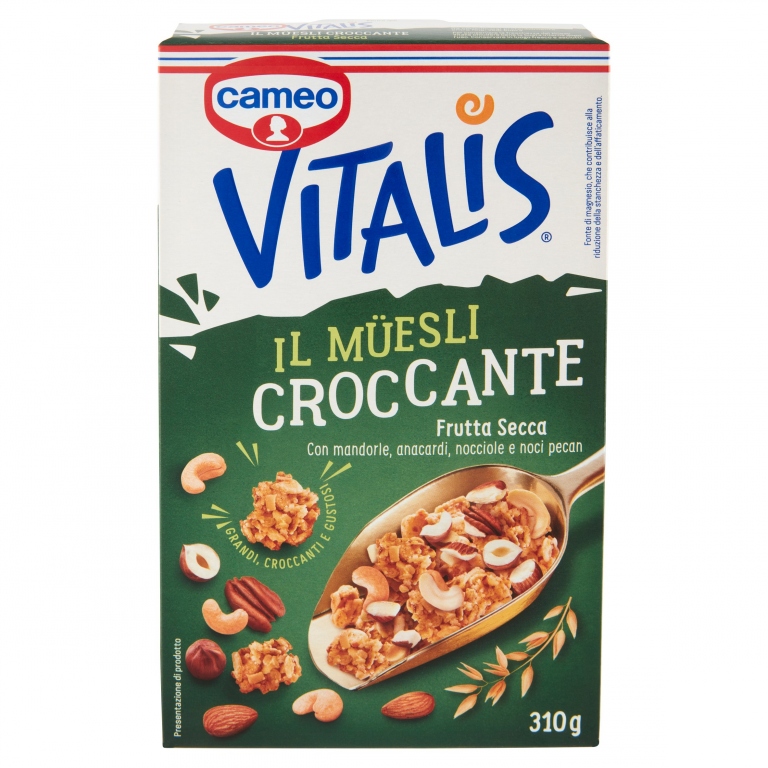 CAMEO VITALIS MUESLI CROCCANTE FRUTTA SECCA 310 G