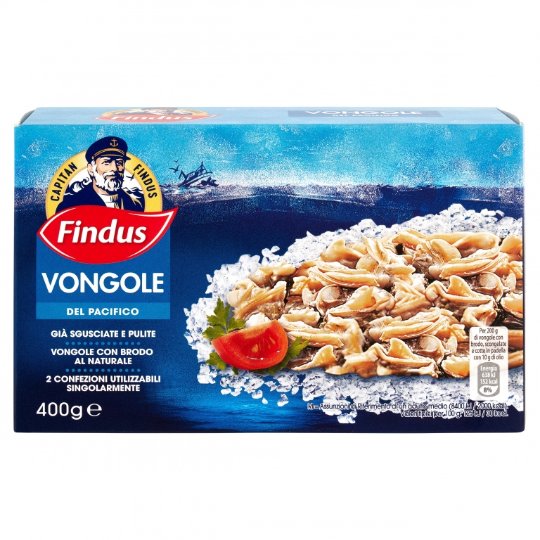VONGOLE GR.400 FINDUS                             