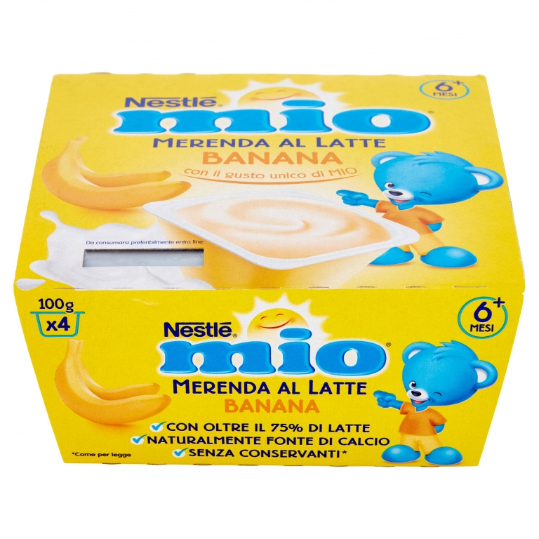 NESTLE MIO MERENDA LAT/BAN.GR100X4