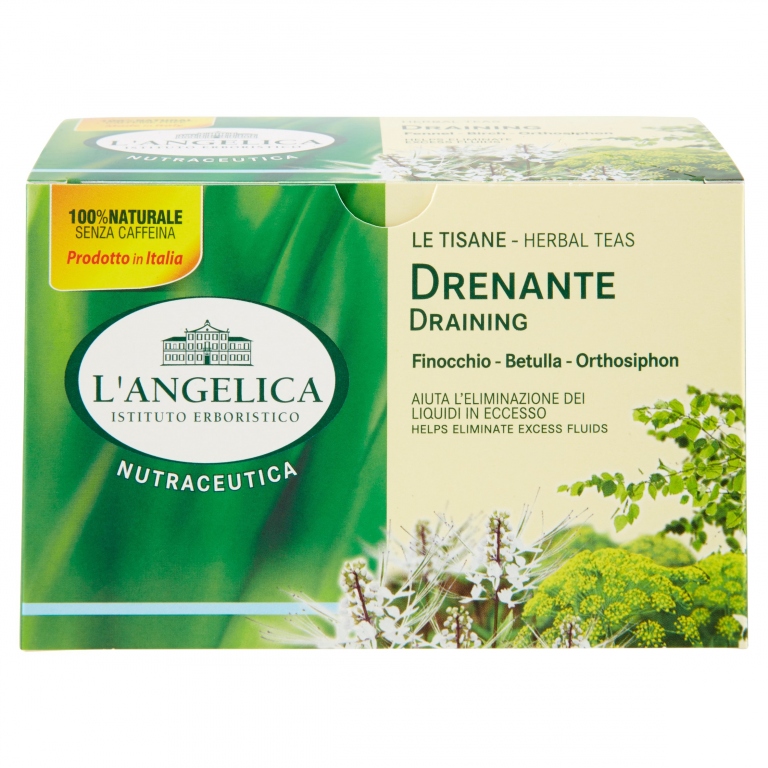 L'ANGELICA NUTRACEUTICA LE TISANE DRENANTE 18 FILTRI 35 G