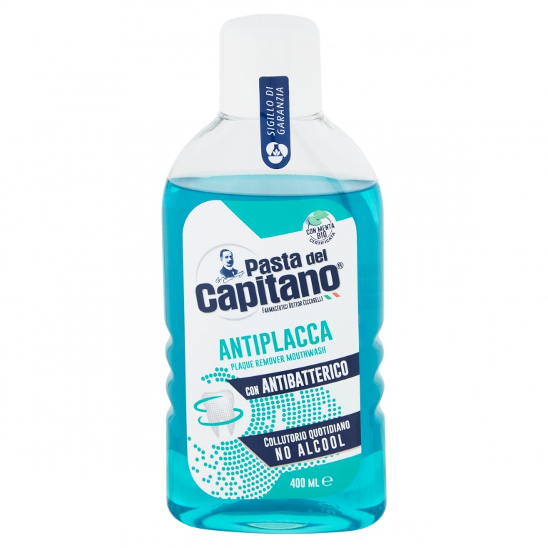 PASTA DEL CAPITANO COLLUTORIO ANTIPLACCA 400 ML