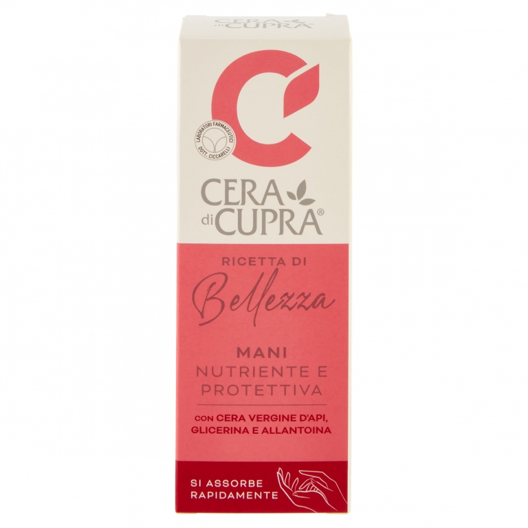 CERA DI CUPRA RICETTA DI BELLEZZA CREMA MANI 75 ML