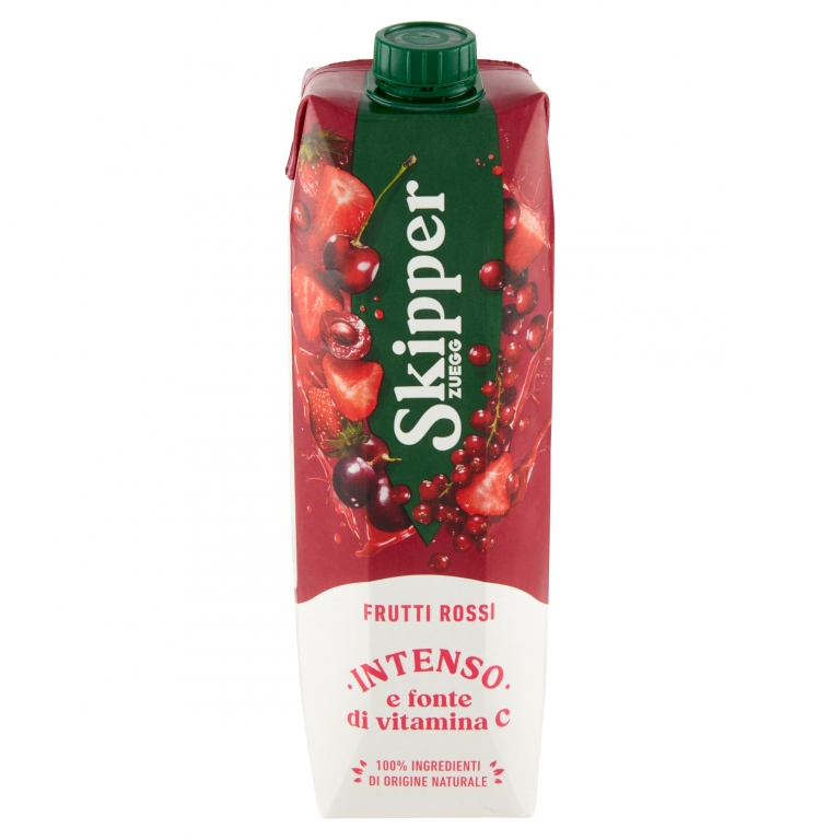 ZUEGG SKIPPER FONTE DI VITAMINA C FRUTTI ROSSI 1000 ML