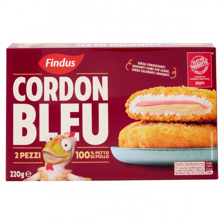 FINDUS CORDON BLEU DI POLLO 220 G
