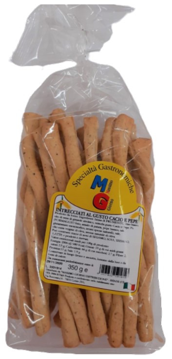 TARALLI INTREC.CACIO E PEPE GR.350 MASSIMO GIORNO