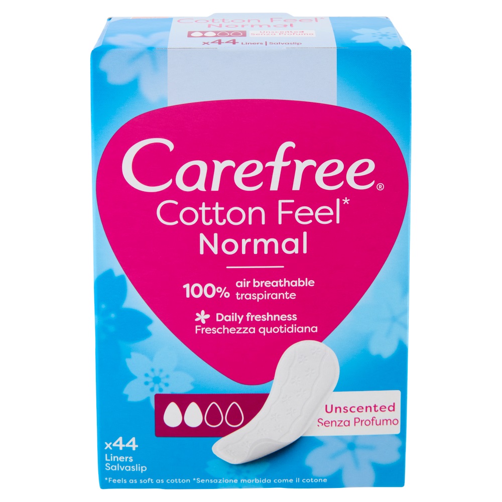 CAREFREE COTTON SALVASLIP 44 PZ