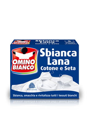 OMINO BIANCO SBIANCA LANA COTONE E SETA 100 G