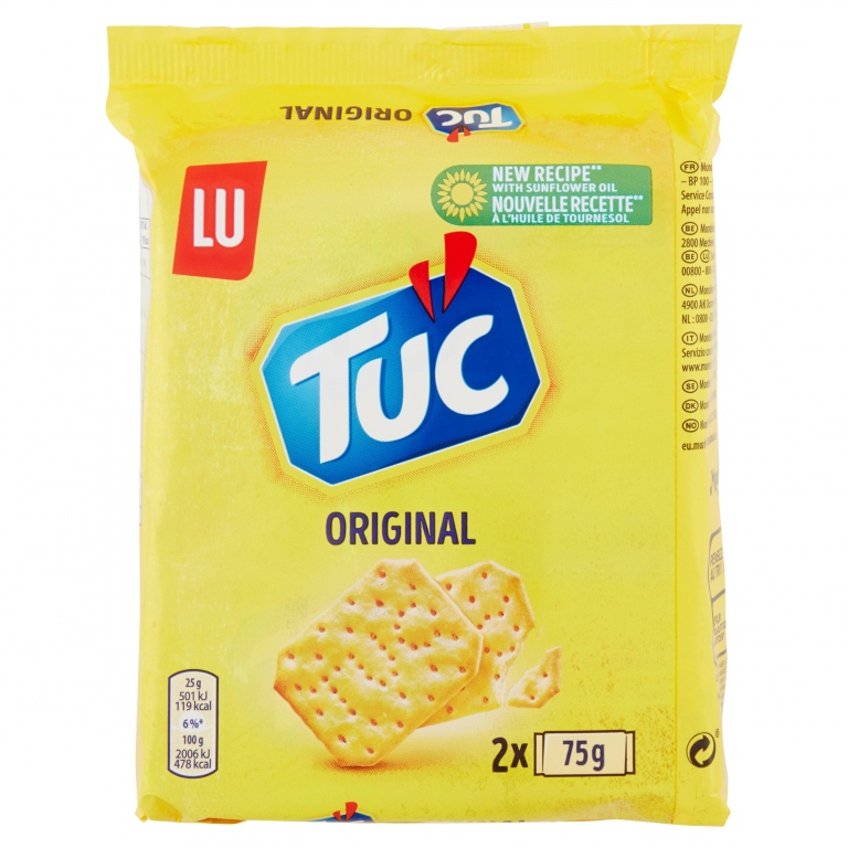 TUC ORIGINAL 2 X 75 G