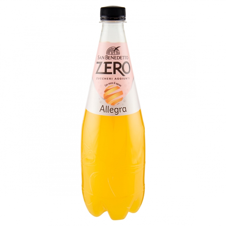 SAN BENEDETTO ZERO ALLEGRA CON SUCCO D'AGRUMI 0,75 L
