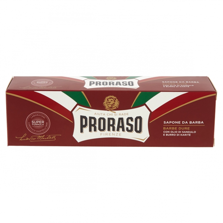 PRORASO SAPONE DA BARBA BARBE DURE 150 ML