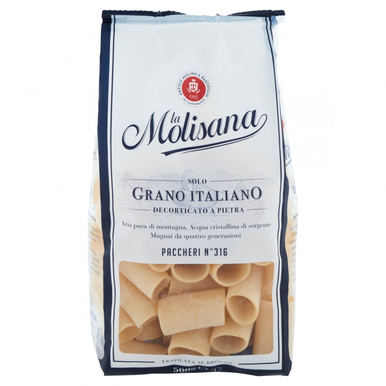 PASTA MOLISANA N.316 PACCHERI GR.500