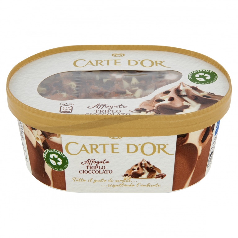 CARTE D'OR AFFOGATO TRIPLE CHOCOLATE 900 ML