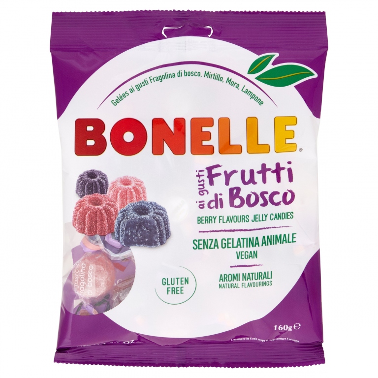 BONELLE LE GELEES AI GUSTI MORA LAMPONE UVA SPINA MIRTILLO 160 G