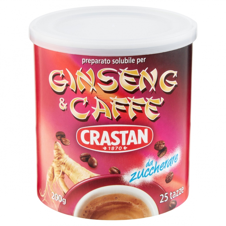 CRASTAN PREPARATO SOLUBILE PER GINGSENG & CAFFE 200 G