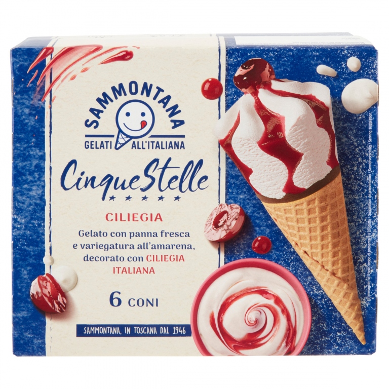 SAMMONTANA 6 CONO CINQUE STELLE AMARENA G360      