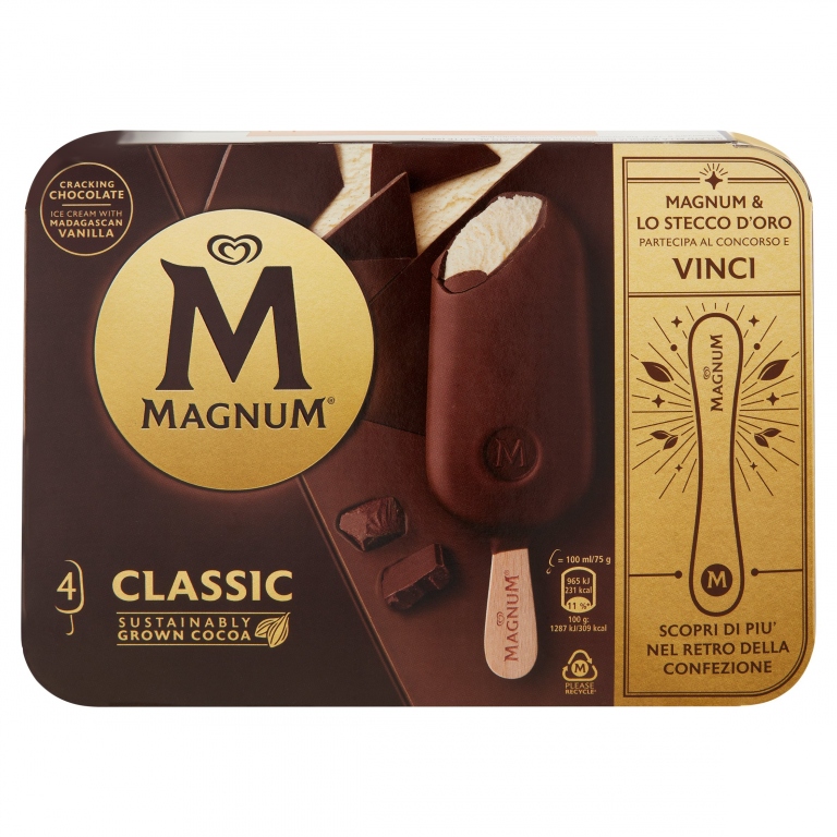MAGNUM CLASSIC 4 PEZZI 440 ML