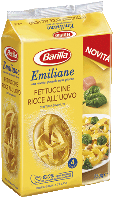 BARILLA EMILIANE FETTUCCINE RICCE ALL'UOVO 250G