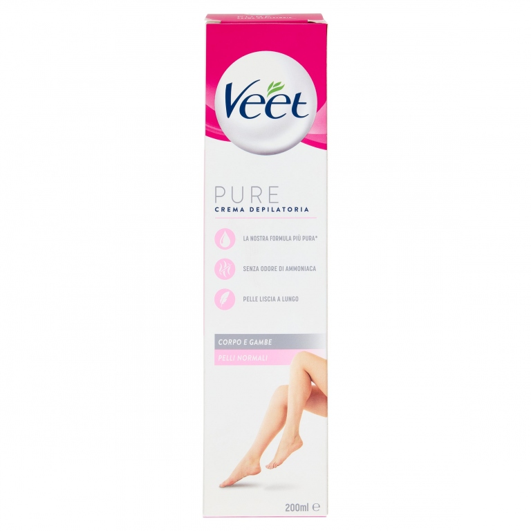 VEET CREMA DEPILATORIA SILK & FRESH TECHNOLOGY PELLI NORMALI 200 ML